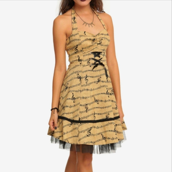 Hot Topic Dresses & Skirts - For The Love Of Music Vintage Hot Topic Dress